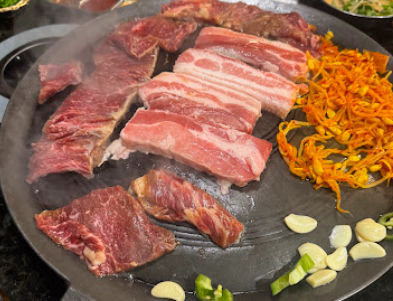 Honey Pig Korean BBQ signature dishes Spicy Pork Belly
Bulgogi
Beef Brisket